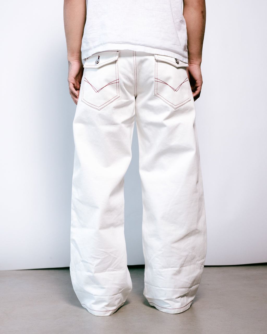 "Arrowback" Selvedge Denim -  CREAM