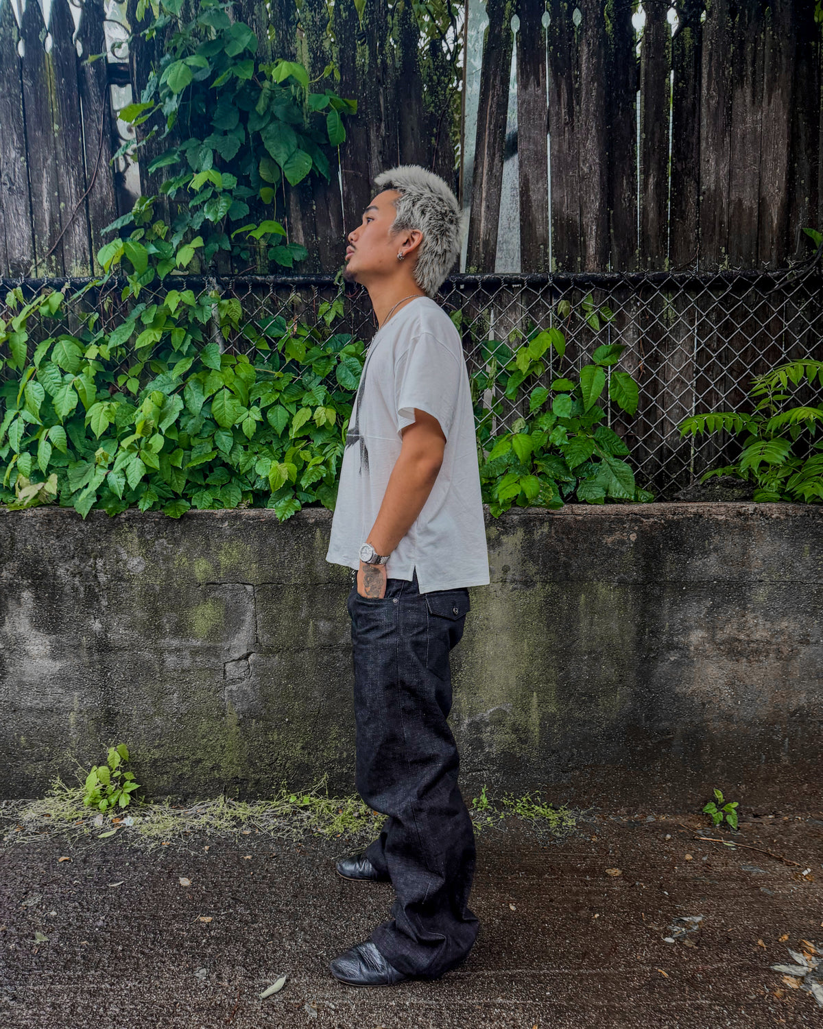 Arrowback Selvedge Denim - "CARBON"