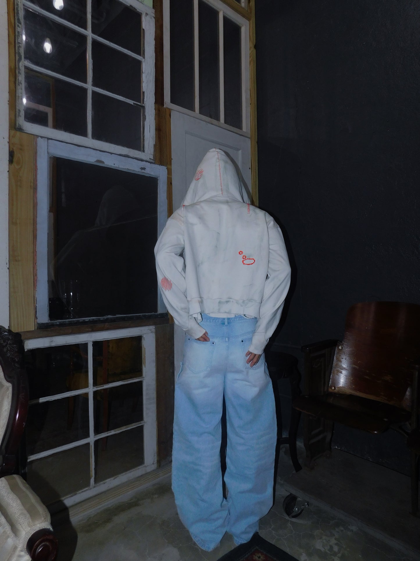 "double knee" denim