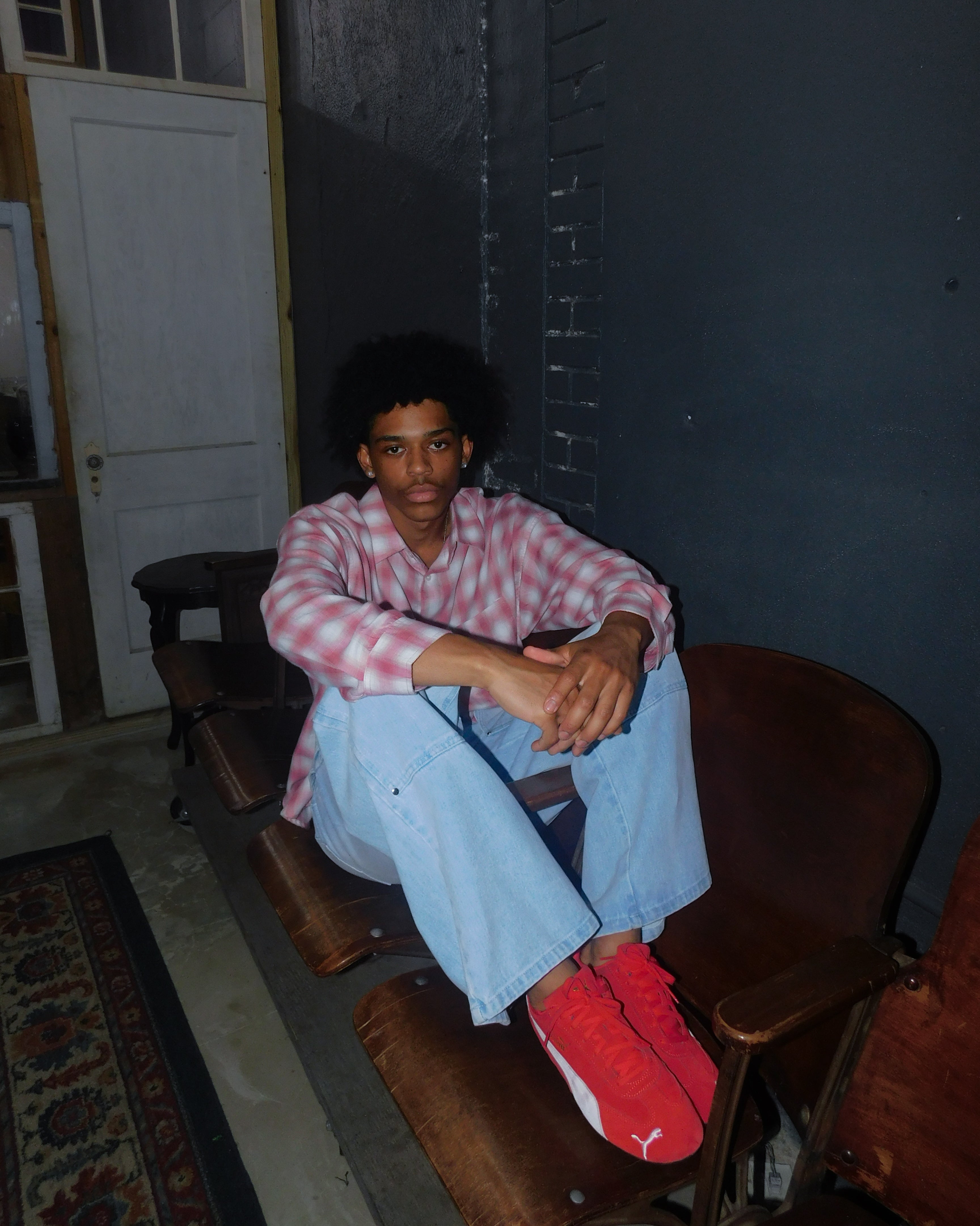 "Double Knee" Denim - BLUE