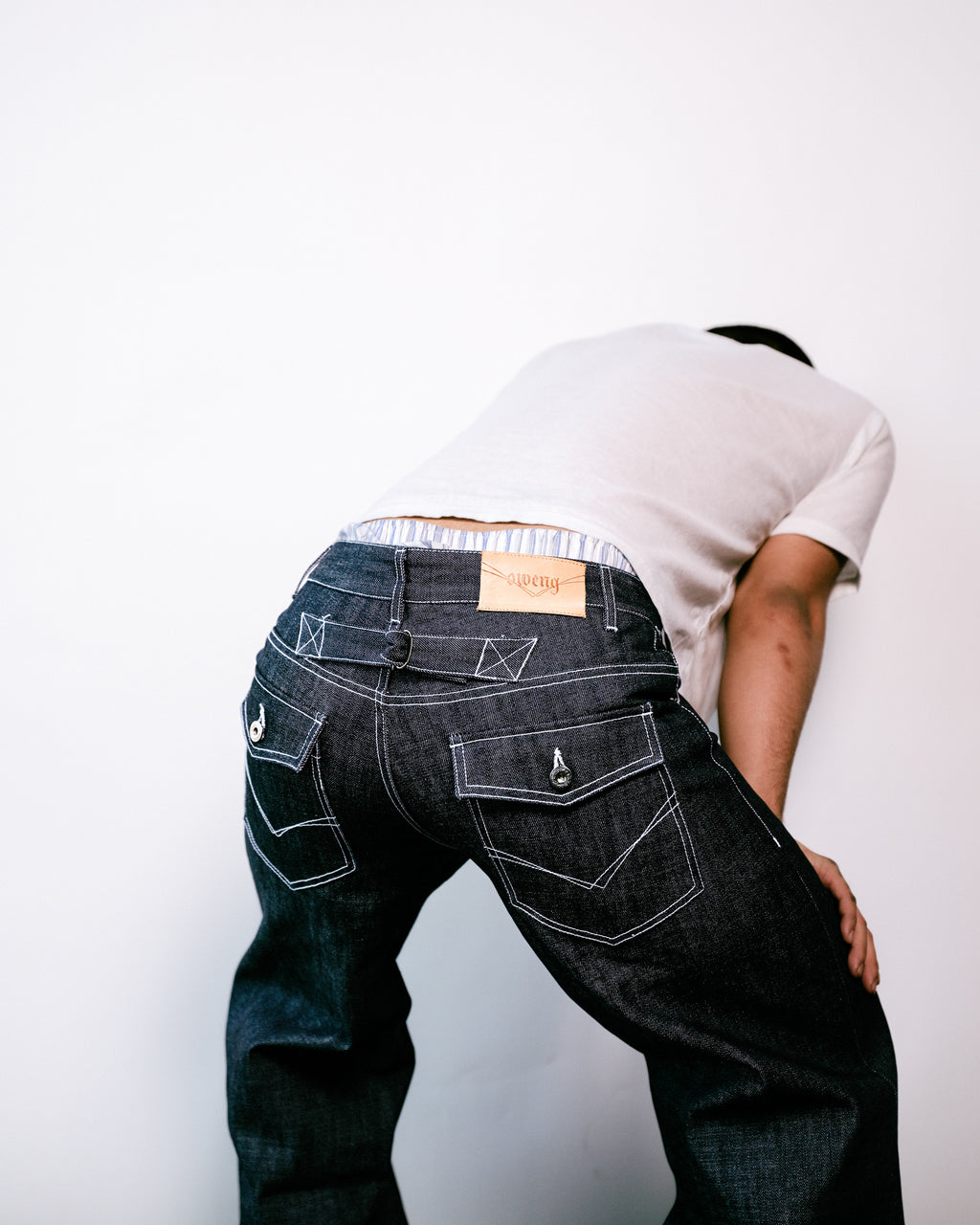"Arrowback" Selvedge Denim - INDIGO V2