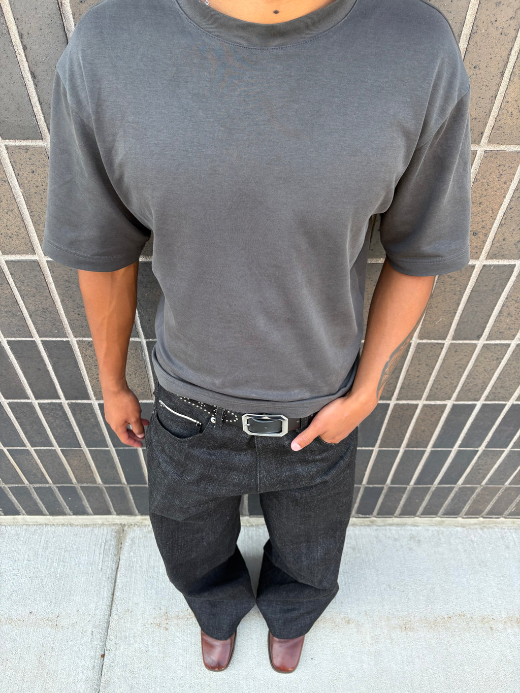 Arrowback Selvedge Denim - "CARBON"